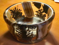 rharrisphotography-Resin-Pinecone-and-branch-bowl.-Made-on-a-King-Lathe-that-I-purchased-at-KMS-Tools-in-Abbotsford
